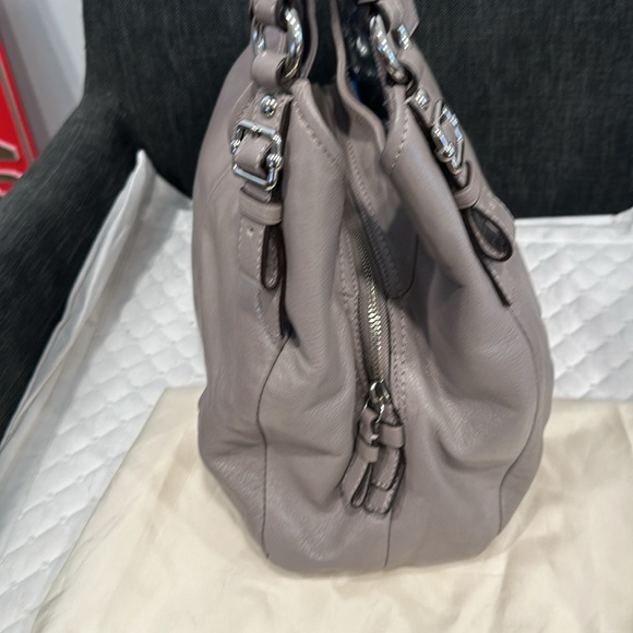 Coach Madison Maggie Handbag Gray Leather #A 1275-16503 - Picture 5 of 11